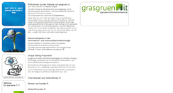 Desktop Screenshot of grasgruen.it